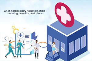 What is domiciliary hospitalisation?
