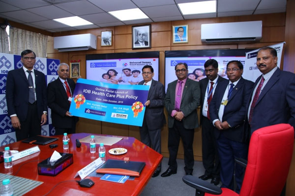 Indian Overseas Bank Unveils Health Insurance Poli...