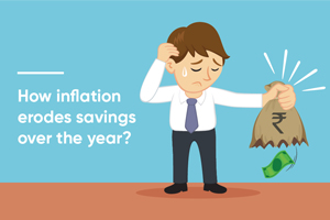 How Inflation Erodes Savings Over The Year?