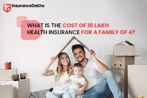 What is the Cost of 10 Lakh Health Insurance for a Family?