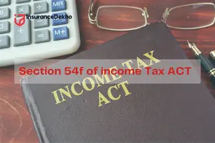 Overview of Section 54F of the Income Tax Act, focusing on exemptions for capital gains from propert